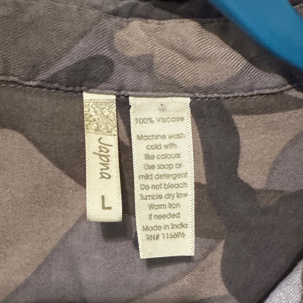 Japna Gray Patterned Top - image 2